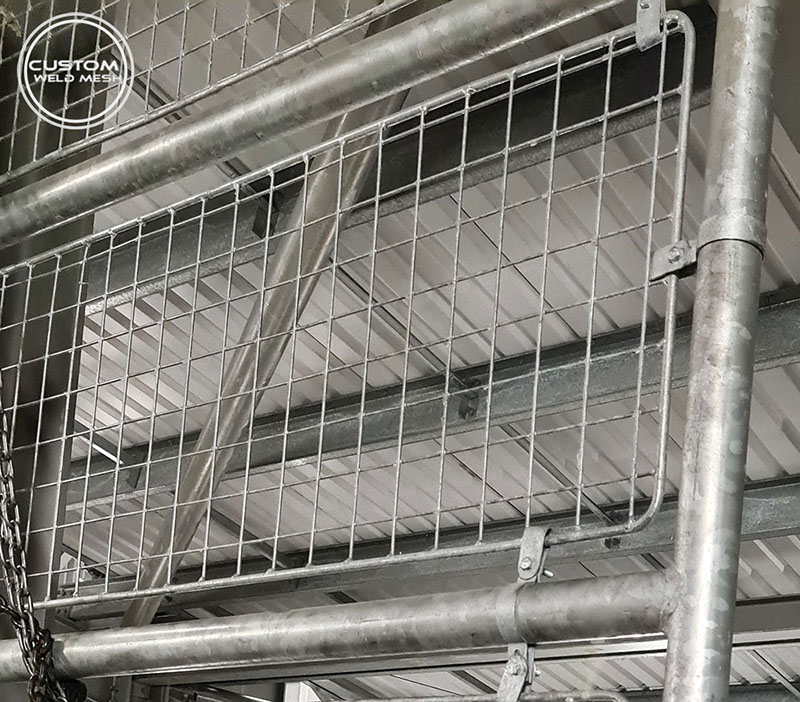 Wire mesh infill panels uk make galvanised powder coated zinc plated stainless steel 